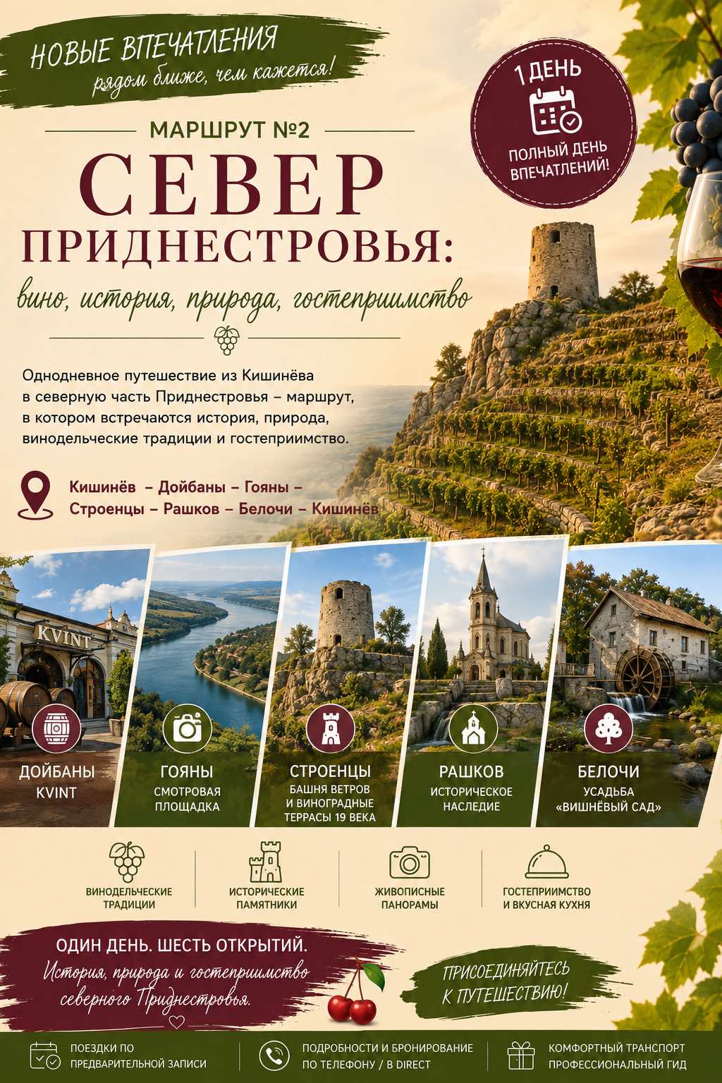 Northern Transnistria: Wine, History and the Cherry Orchard